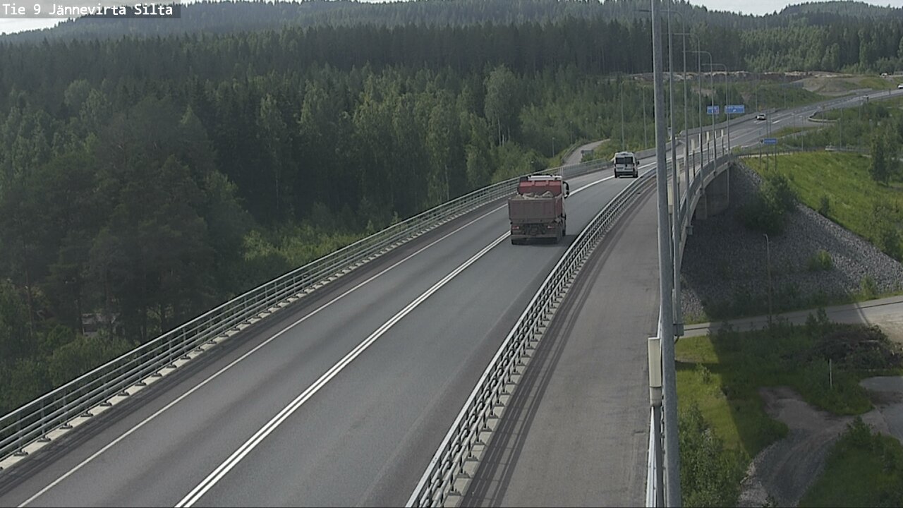 Kelikamerat Kuva Tie 9 Kuopio, Jännevirran silta, Kuopio, Pohjois-Savo