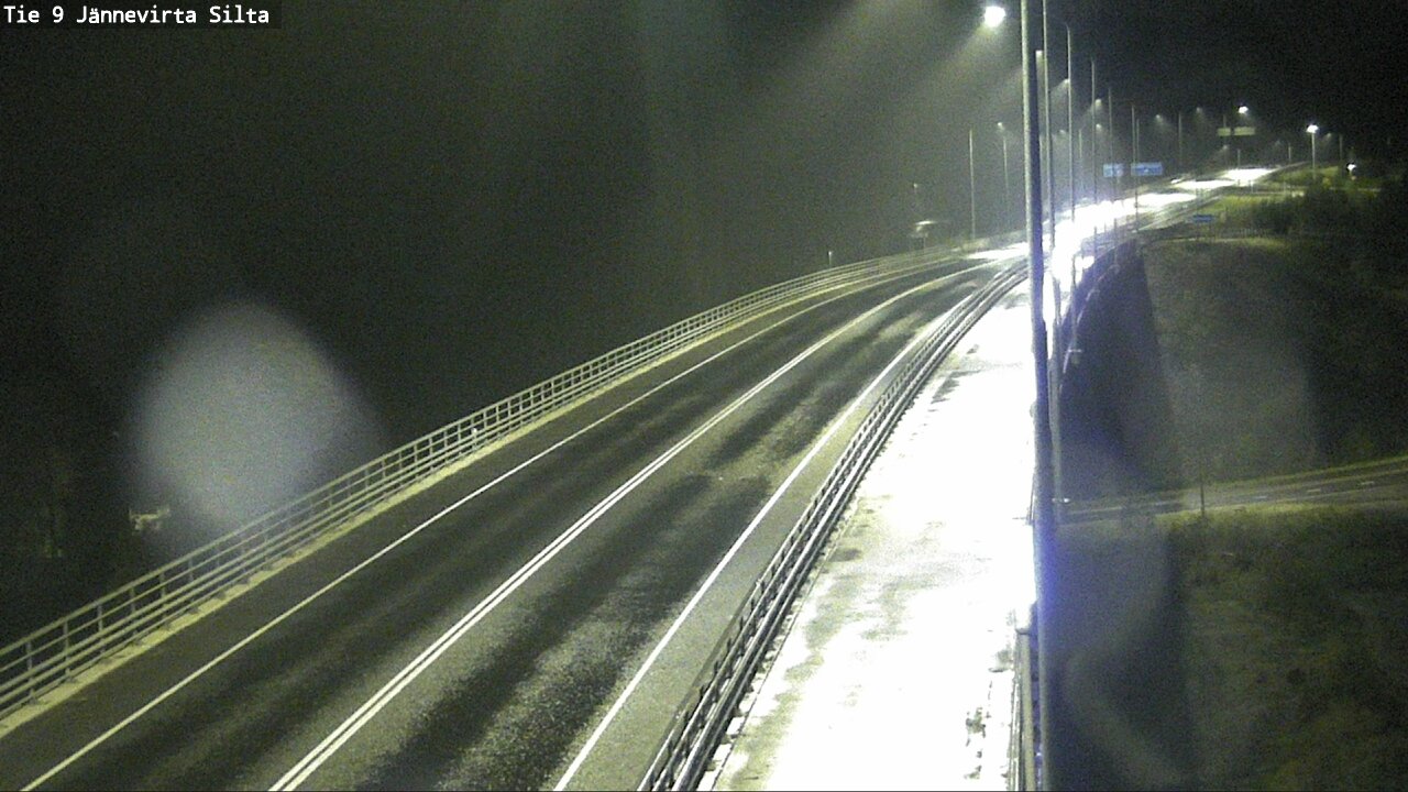 Weather Camera Image Road 9 Kuopio, Jännevirran silta, Kuopio, Pohjois-Savo