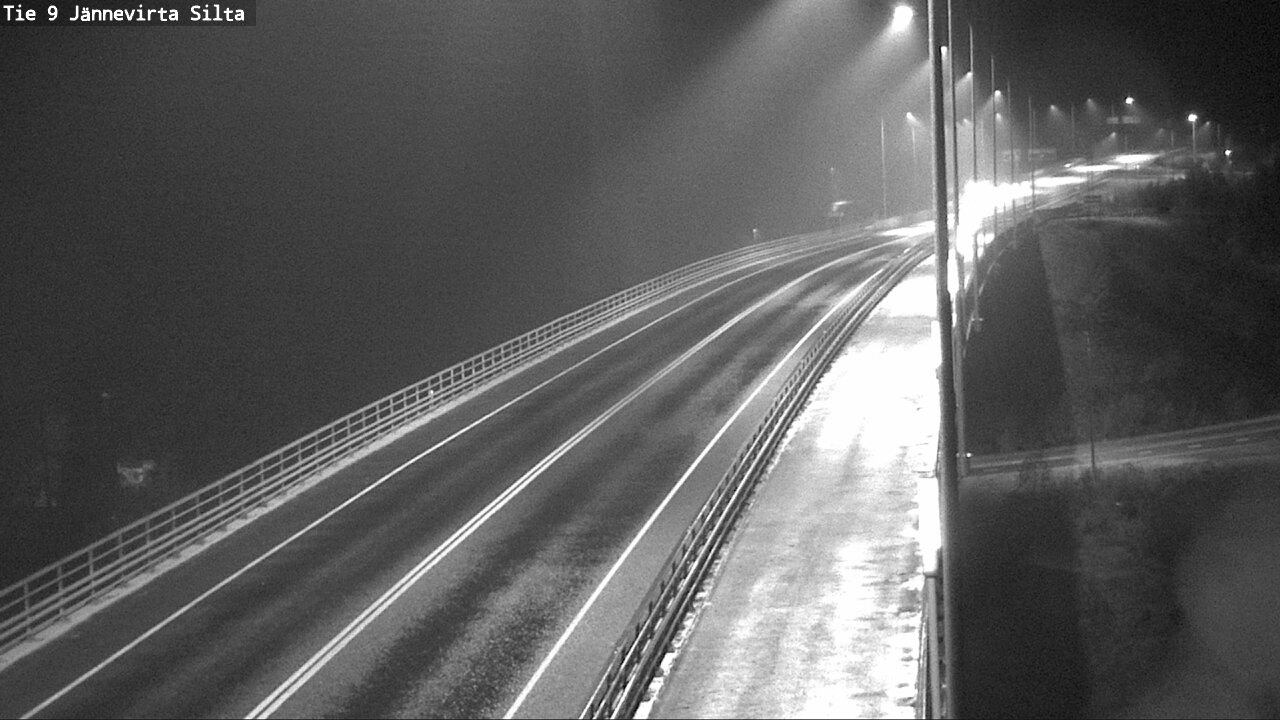 Weather Camera Image Road 9 Kuopio, Jännevirran silta, Kuopio, Pohjois-Savo