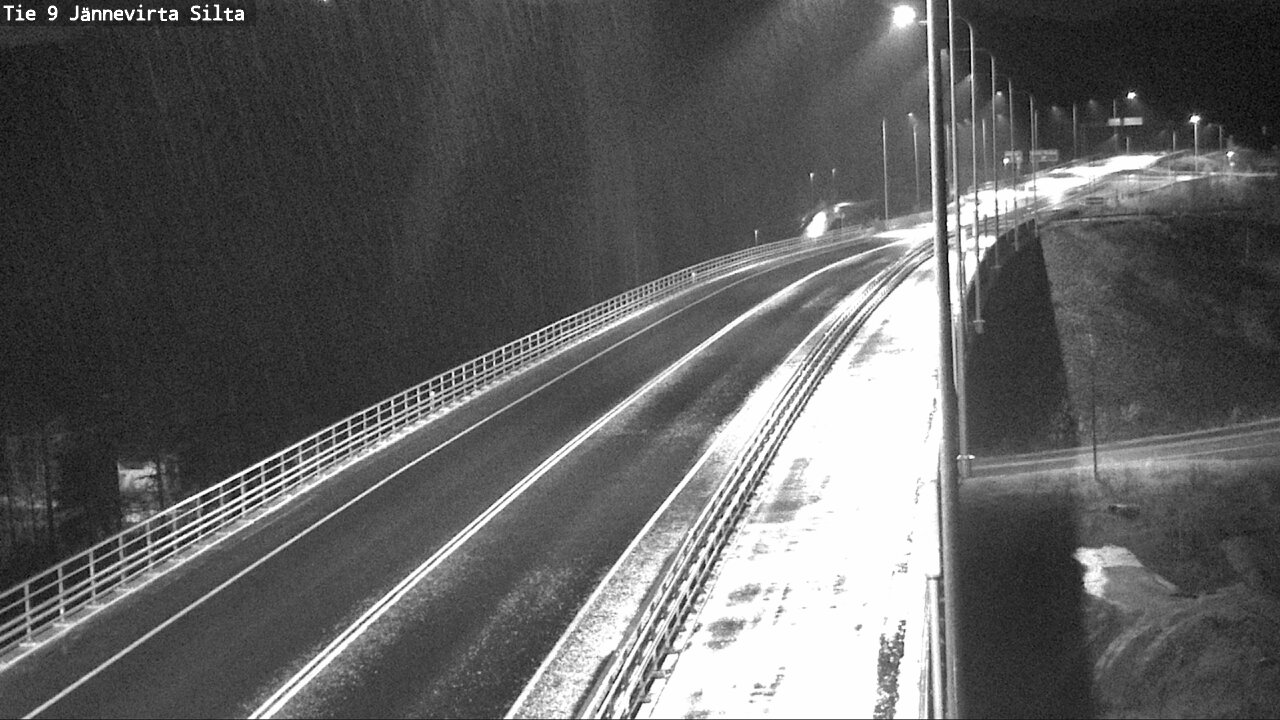 Weather Camera Image Road 9 Kuopio, Jännevirran silta, Kuopio, Pohjois-Savo