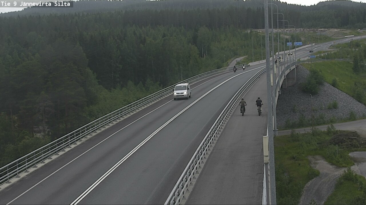Kelikamerat Kuva Tie 9 Kuopio, Jännevirran silta, Kuopio, Pohjois-Savo