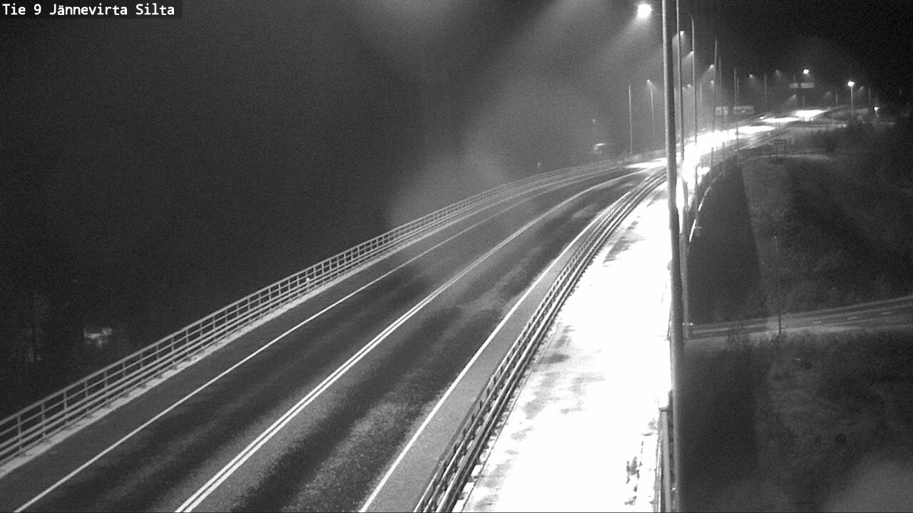 Weather Camera Image Road 9 Kuopio, Jännevirran silta, Kuopio, Pohjois-Savo