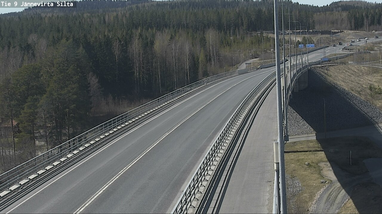 Kelikamerat Kuva Tie 9 Kuopio, Jännevirran silta, Kuopio, Pohjois-Savo