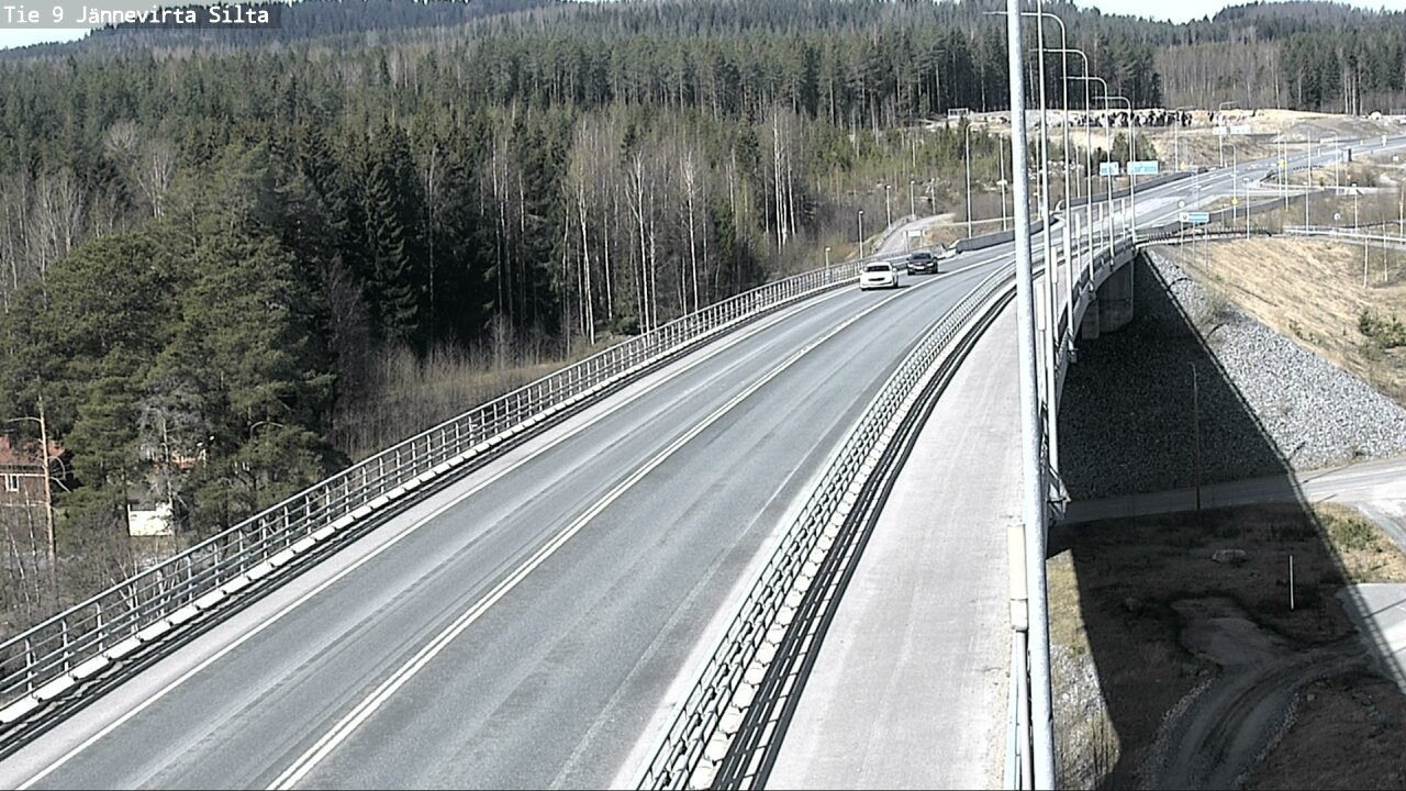 Kelikamerat Kuva Tie 9 Kuopio, Jännevirran silta, Kuopio, Pohjois-Savo