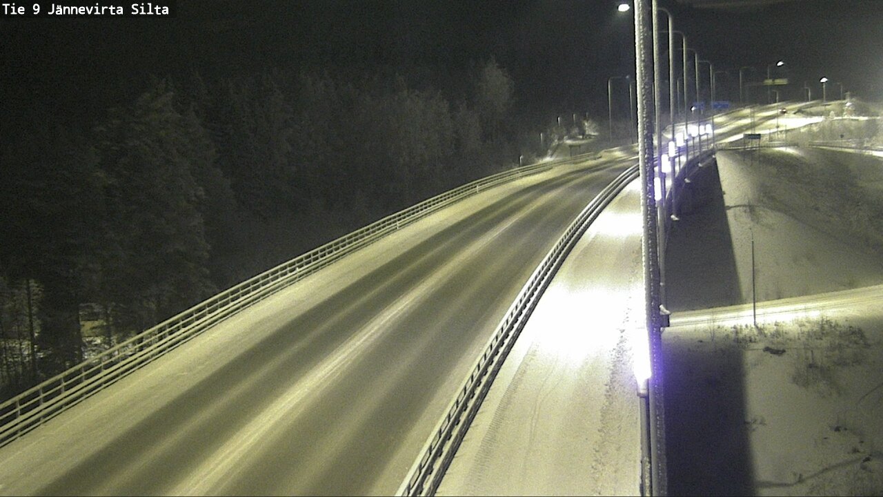 Weather Camera Image Väg 9 Kuopio, Jännevirran silta, Kuopio, Pohjois-Savo