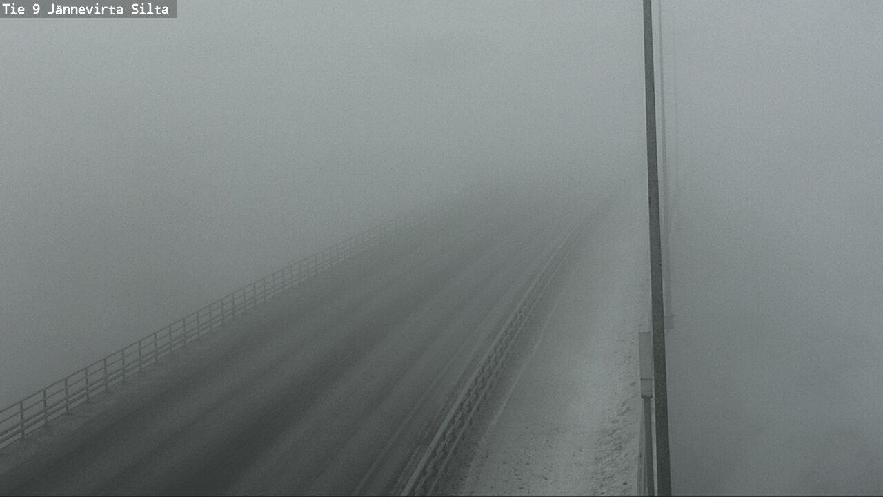 Weather Camera Image Road 9 Kuopio, Jännevirran silta, Kuopio, Pohjois-Savo