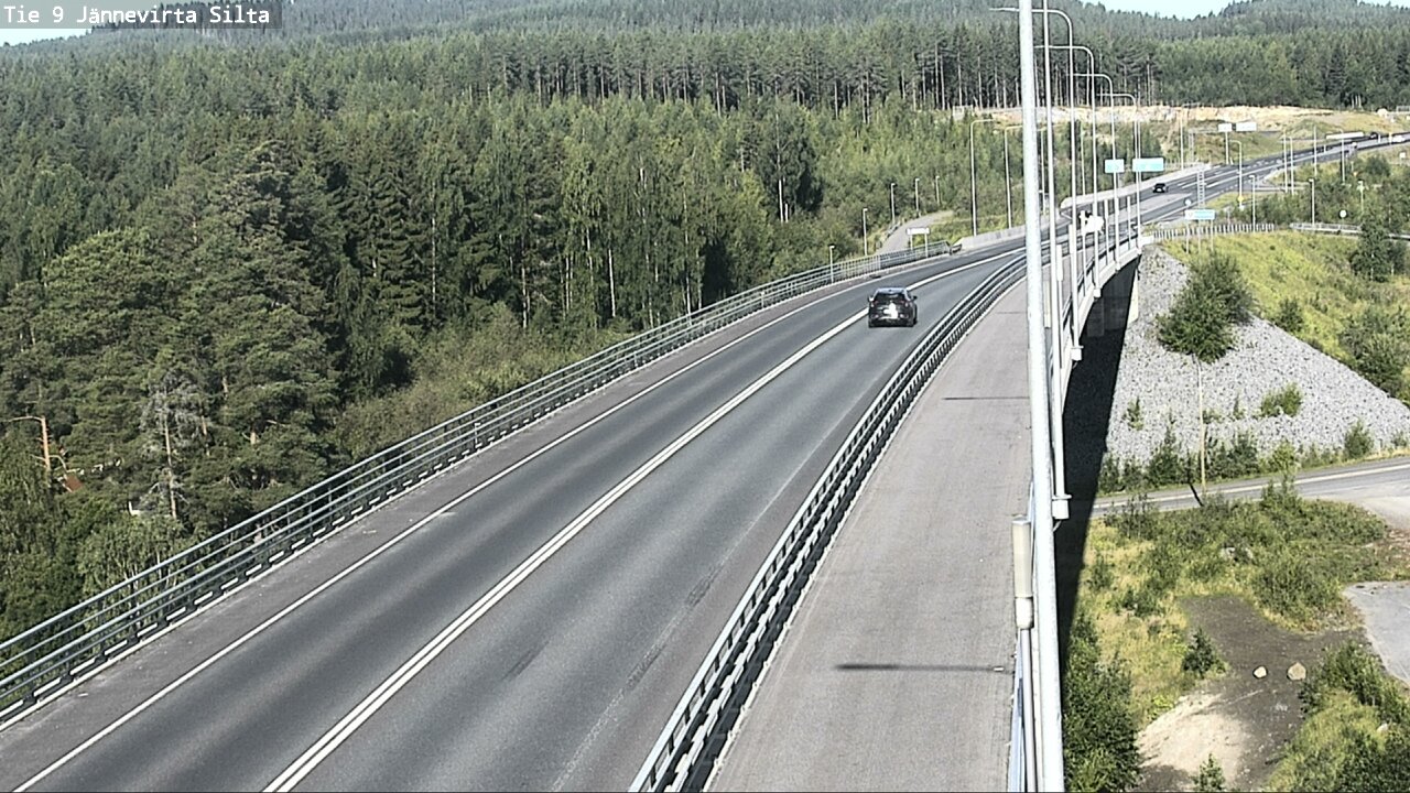 Kelikamerat Kuva Tie 9 Kuopio, Jännevirran silta, Kuopio, Pohjois-Savo
