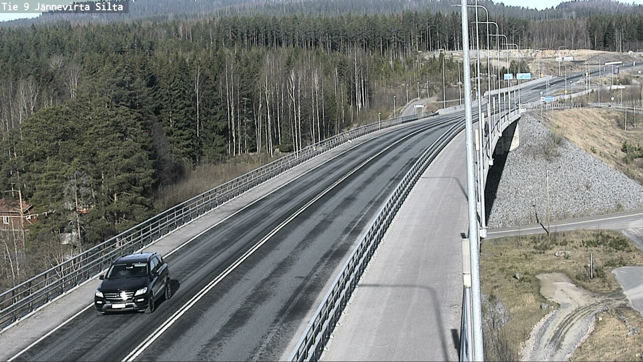 Kelikamerat Kuva Tie 9 Kuopio, Jännevirran silta, Kuopio, Pohjois-Savo