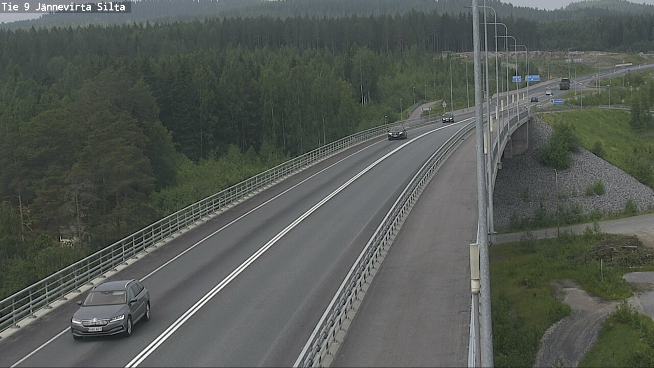 Kelikamerat Kuva Tie 9 Kuopio, Jännevirran silta, Kuopio, Pohjois-Savo