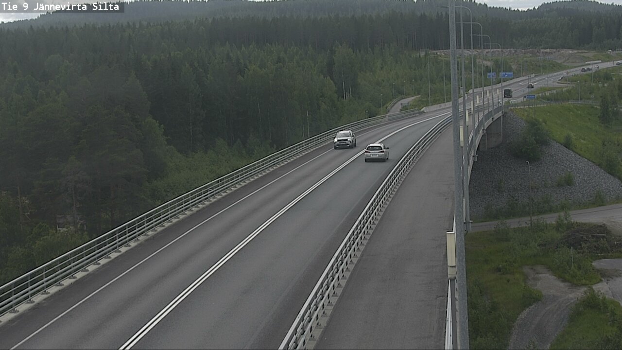 Kelikamerat Kuva Tie 9 Kuopio, Jännevirran silta, Kuopio, Pohjois-Savo