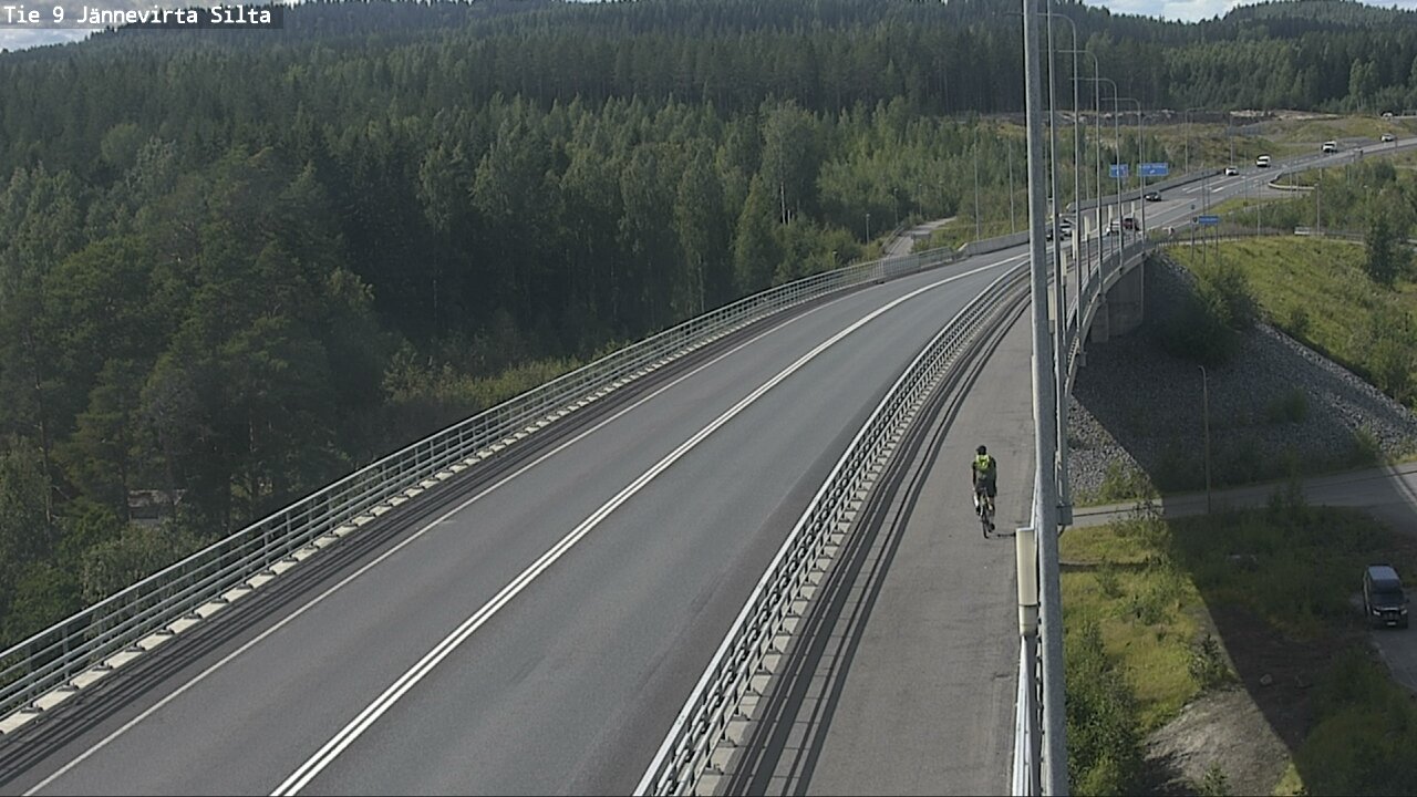 Kelikamerat Kuva Tie 9 Kuopio, Jännevirran silta, Kuopio, Pohjois-Savo