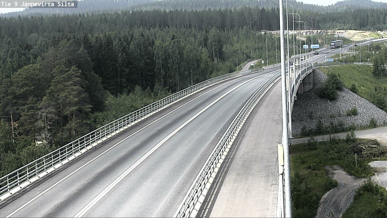 Kelikamerat Kuva Tie 9 Kuopio, Jännevirran silta, Kuopio, Pohjois-Savo