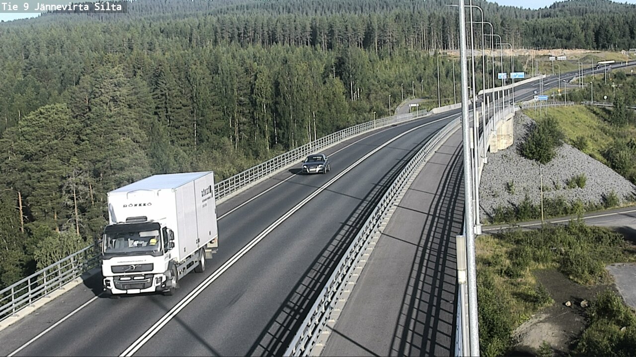 Kelikamerat Kuva Tie 9 Kuopio, Jännevirran silta, Kuopio, Pohjois-Savo