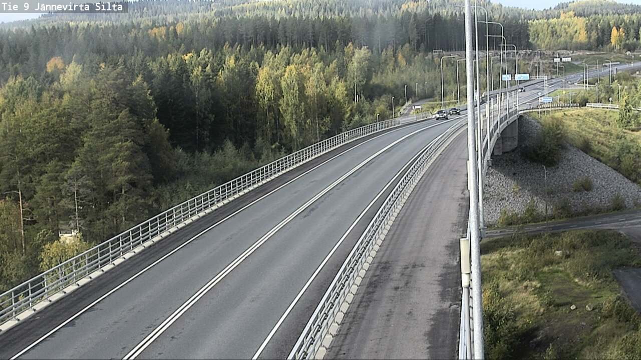 Kelikamerat Kuva Tie 9 Kuopio, Jännevirran silta, Kuopio, Pohjois-Savo