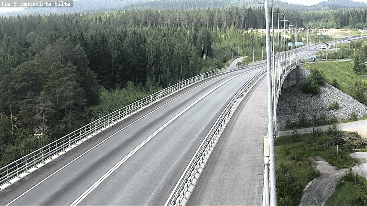 Kelikamerat Kuva Tie 9 Kuopio, Jännevirran silta, Kuopio, Pohjois-Savo