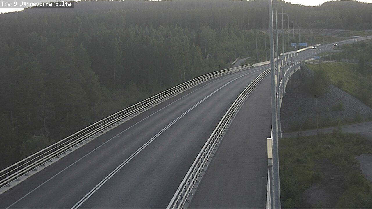 Kelikamerat Kuva Tie 9 Kuopio, Jännevirran silta, Kuopio, Pohjois-Savo