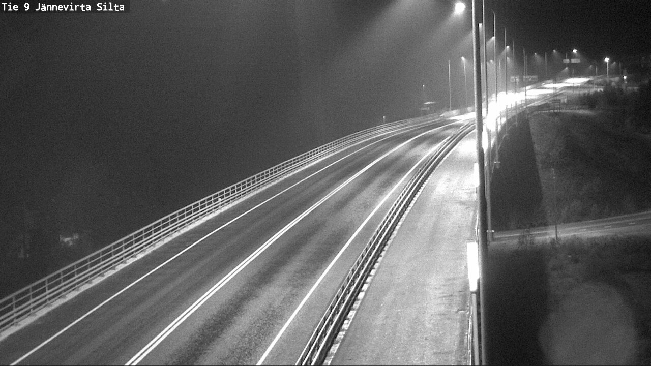 Weather Camera Image Road 9 Kuopio, Jännevirran silta, Kuopio, Pohjois-Savo