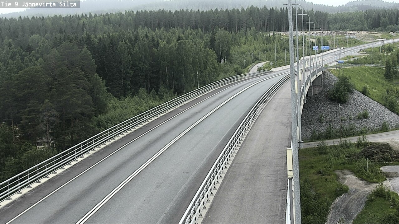 Kelikamerat Kuva Tie 9 Kuopio, Jännevirran silta, Kuopio, Pohjois-Savo
