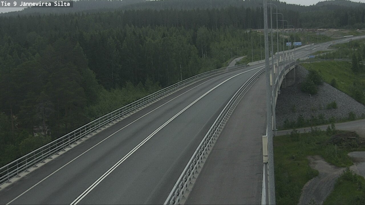 Kelikamerat Kuva Tie 9 Kuopio, Jännevirran silta, Kuopio, Pohjois-Savo
