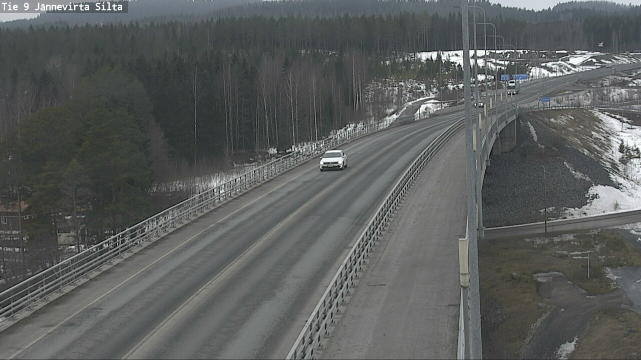 Kelikamerat Kuva Tie 9 Kuopio, Jännevirran silta, Kuopio, Pohjois-Savo