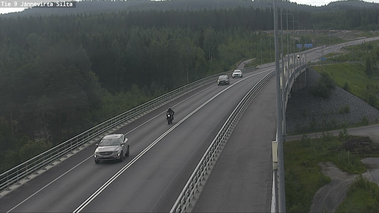 Kelikamerat Kuva Tie 9 Kuopio, Jännevirran silta, Kuopio, Pohjois-Savo
