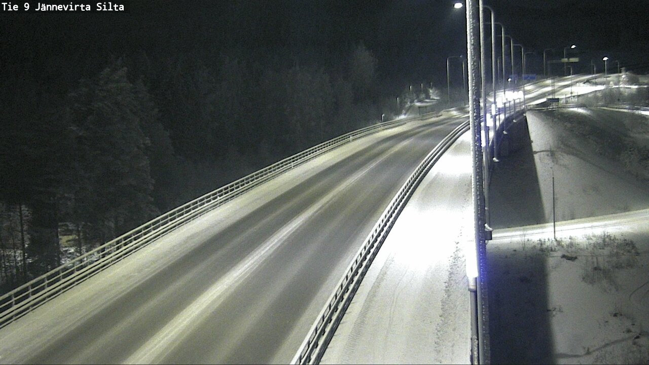 Weather Camera Image Väg 9 Kuopio, Jännevirran silta, Kuopio, Pohjois-Savo