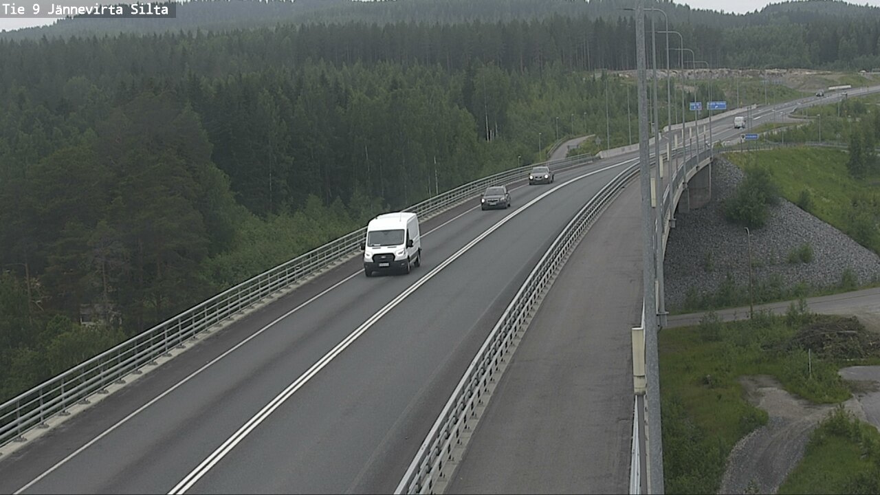 Kelikamerat Kuva Tie 9 Kuopio, Jännevirran silta, Kuopio, Pohjois-Savo
