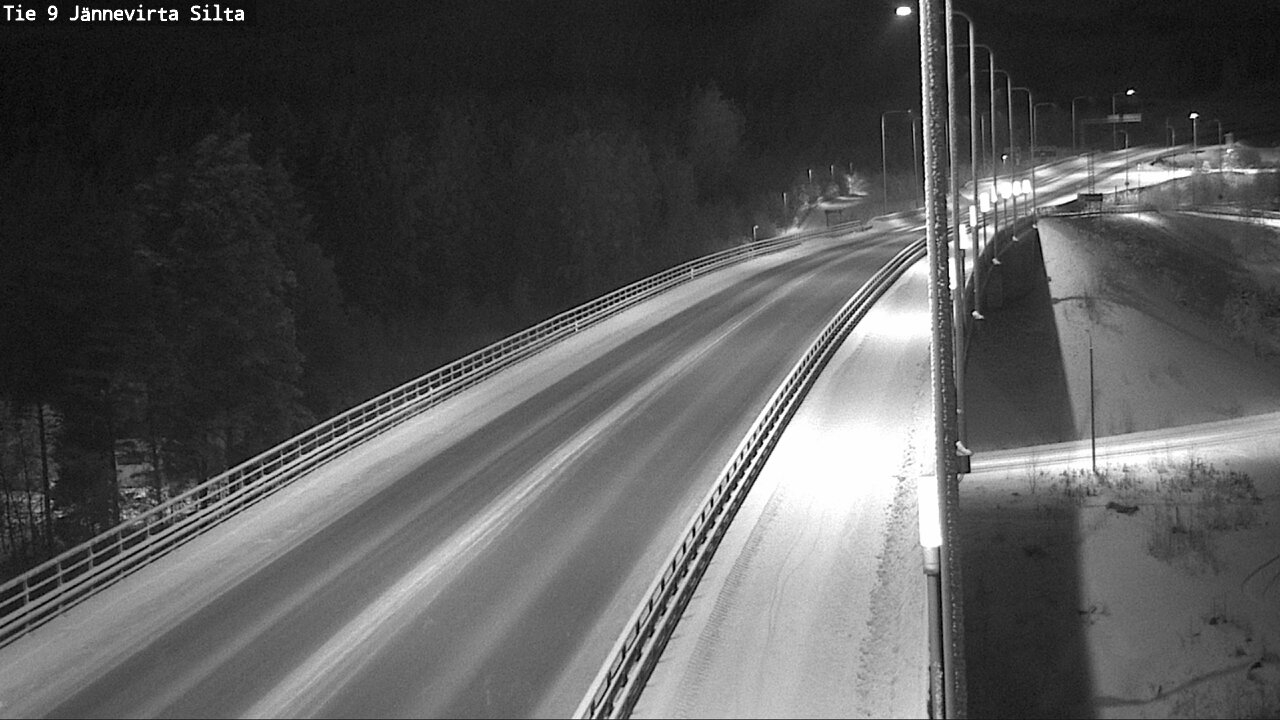 Weather Camera Image Väg 9 Kuopio, Jännevirran silta, Kuopio, Pohjois-Savo