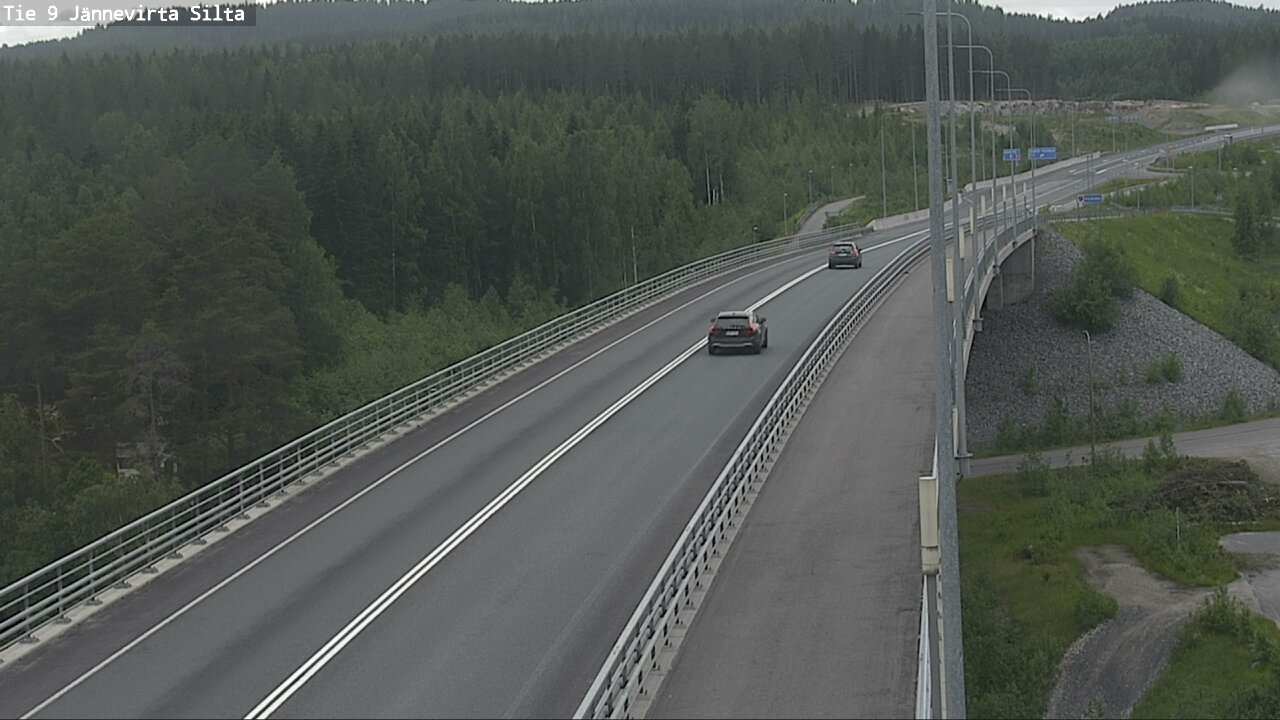 Kelikamerat Kuva Tie 9 Kuopio, Jännevirran silta, Kuopio, Pohjois-Savo