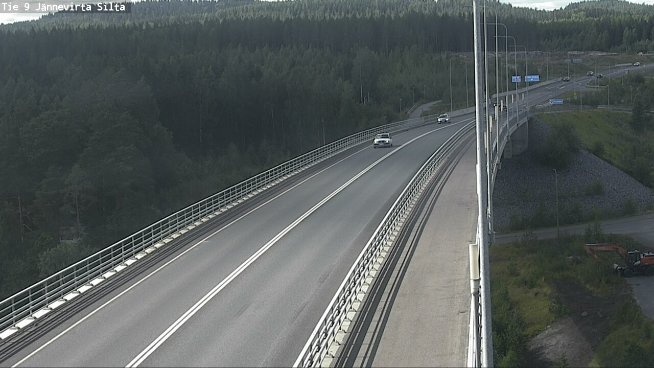 Kelikamerat Kuva Tie 9 Kuopio, Jännevirran silta, Kuopio, Pohjois-Savo