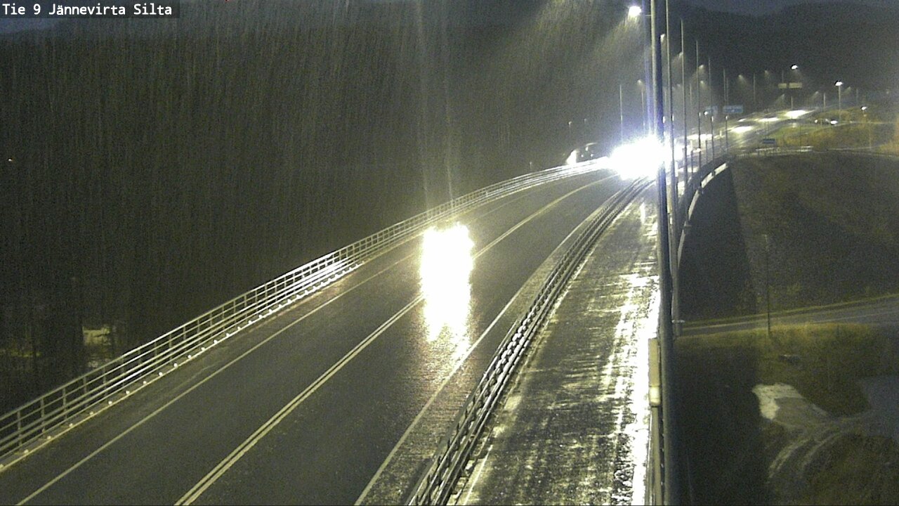 Weather Camera Image Väg 9 Kuopio, Jännevirran silta, Kuopio, Pohjois-Savo
