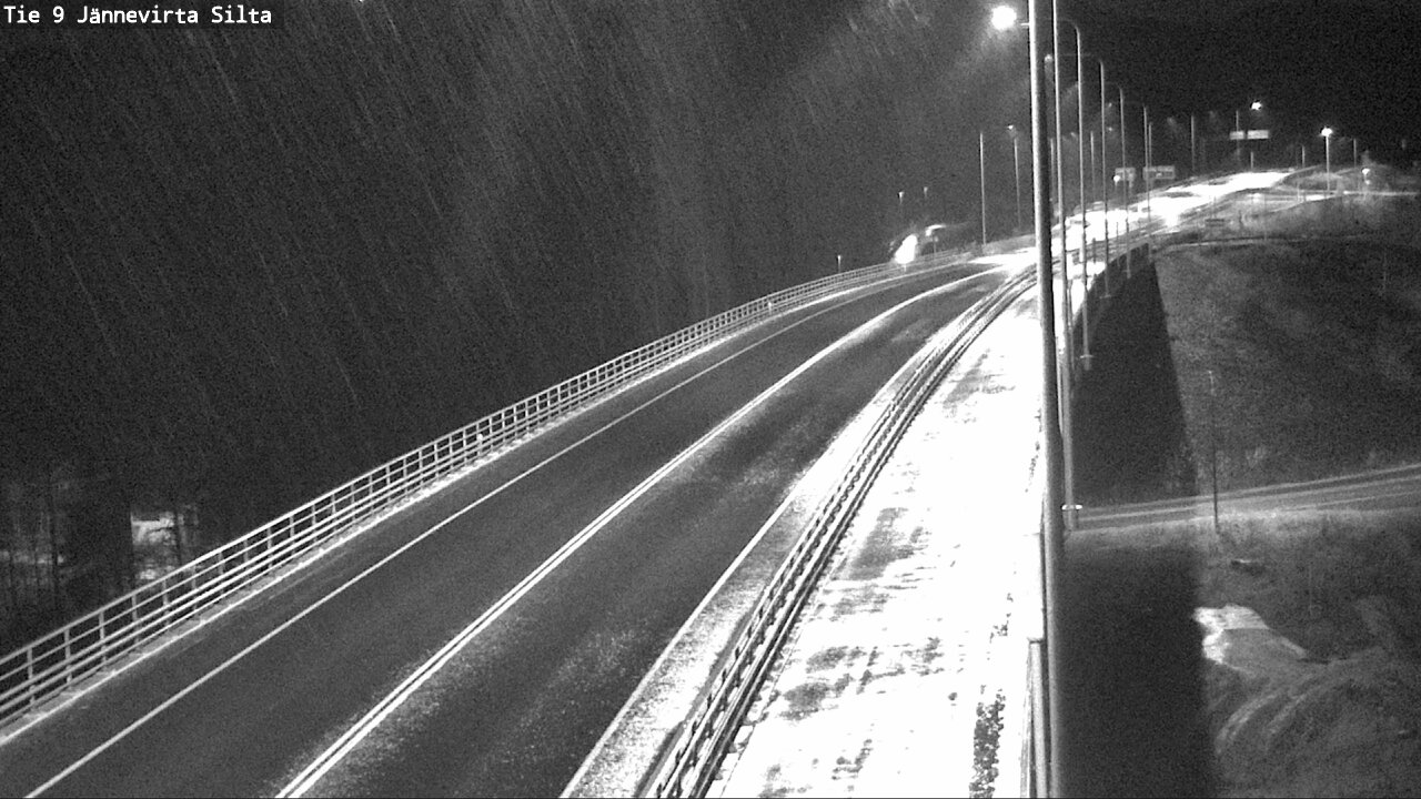 Weather Camera Image Väg 9 Kuopio, Jännevirran silta, Kuopio, Pohjois-Savo