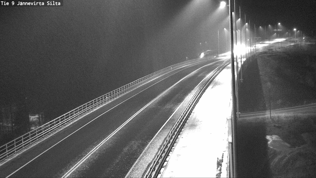 Weather Camera Image Road 9 Kuopio, Jännevirran silta, Kuopio, Pohjois-Savo