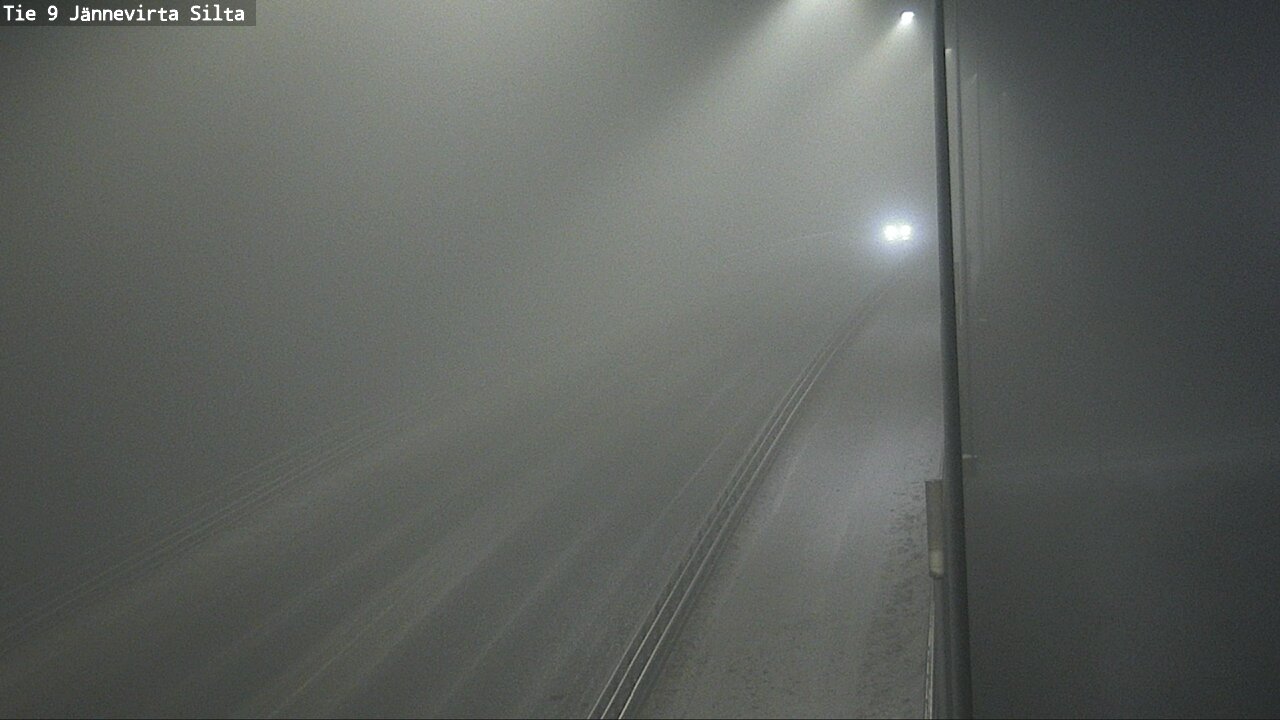 Weather Camera Image Road 9 Kuopio, Jännevirran silta, Kuopio, Pohjois-Savo
