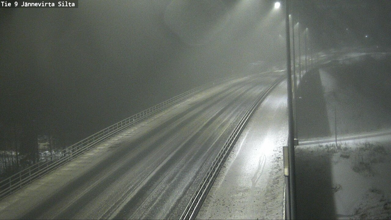 Weather Camera Image Road 9 Kuopio, Jännevirran silta, Kuopio, Pohjois-Savo