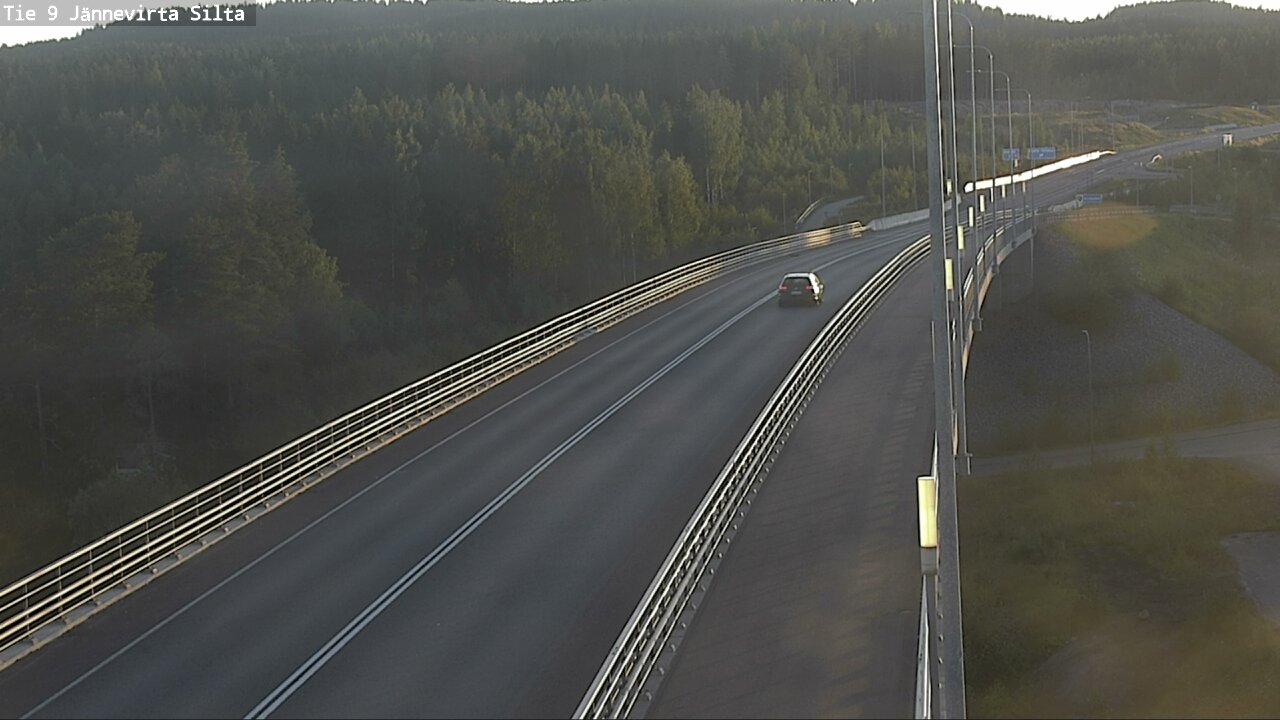 Kelikamerat Kuva Tie 9 Kuopio, Jännevirran silta, Kuopio, Pohjois-Savo