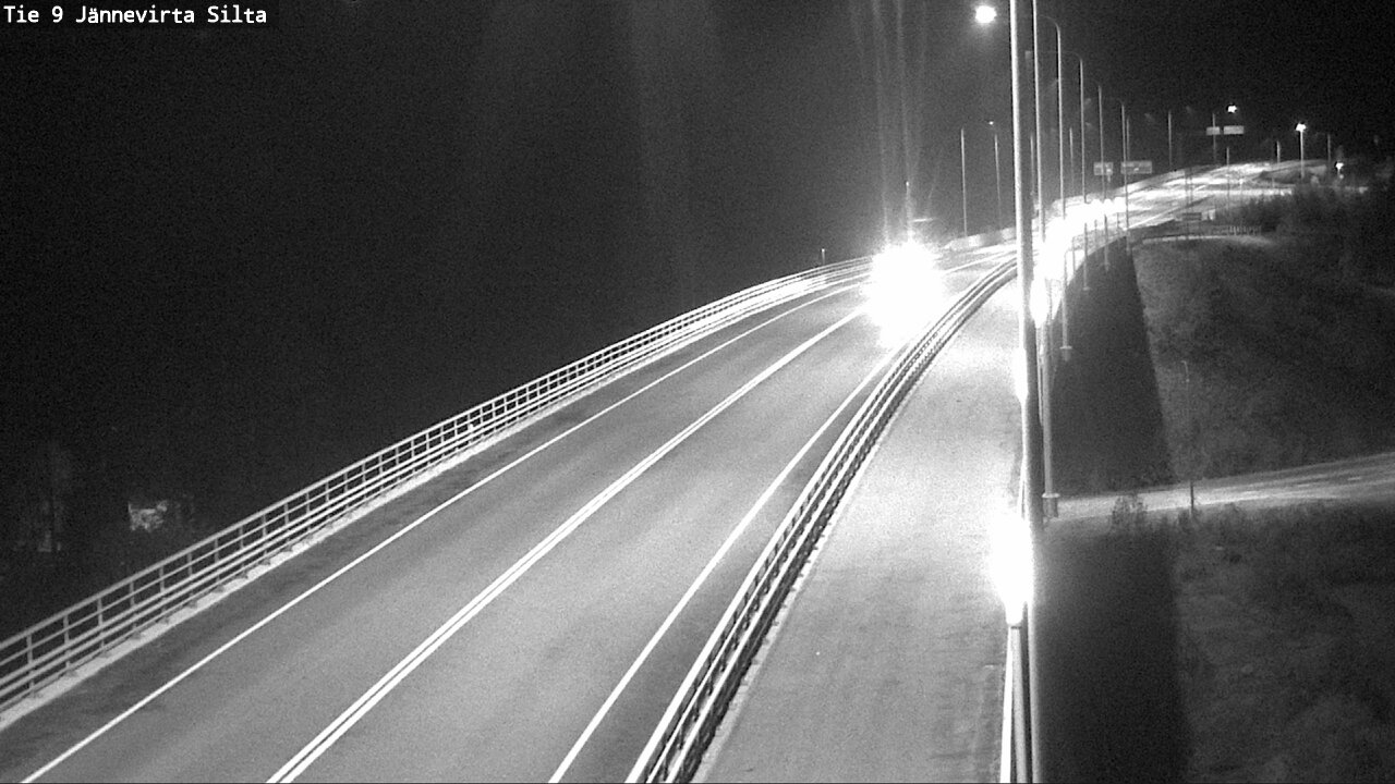 Weather Camera Image Road 9 Kuopio, Jännevirran silta, Kuopio, Pohjois-Savo
