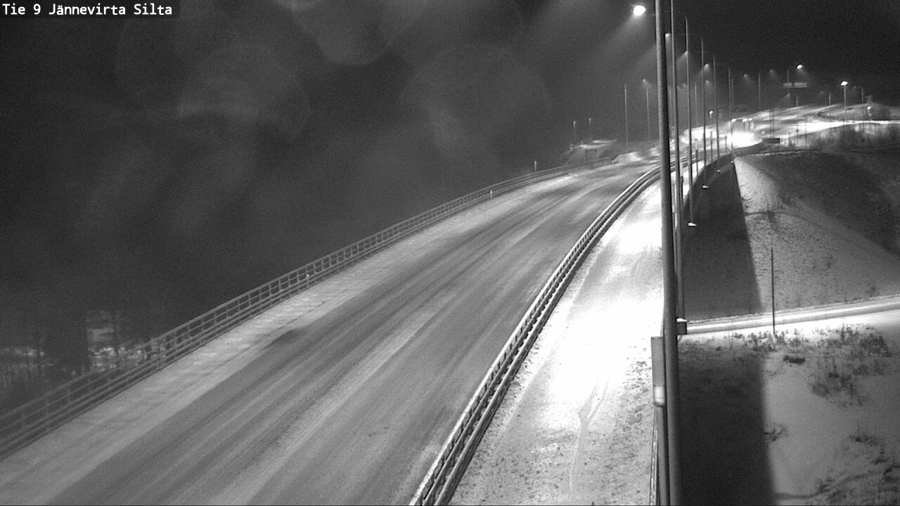 Weather Camera Image Road 9 Kuopio, Jännevirran silta, Kuopio, Pohjois-Savo