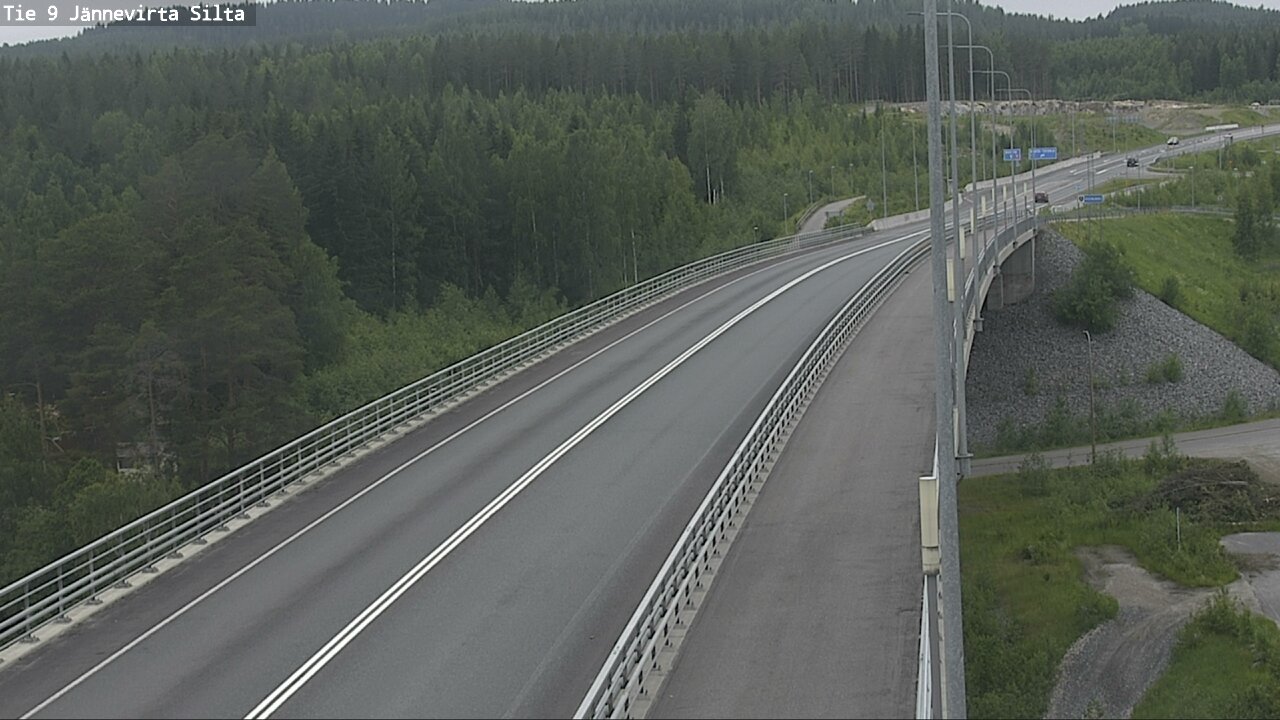 Kelikamerat Kuva Tie 9 Kuopio, Jännevirran silta, Kuopio, Pohjois-Savo