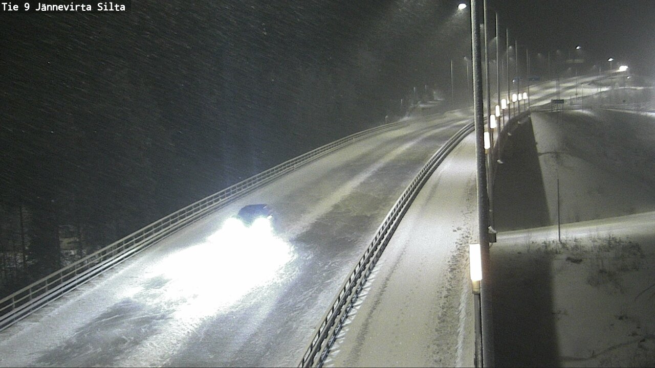 Kelikamerat Kuva Tie 9 Kuopio, Jännevirran silta, Kuopio, Pohjois-Savo