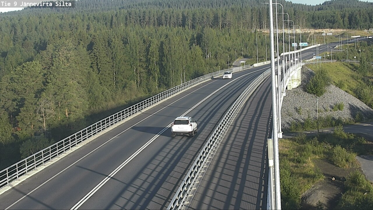 Kelikamerat Kuva Tie 9 Kuopio, Jännevirran silta, Kuopio, Pohjois-Savo