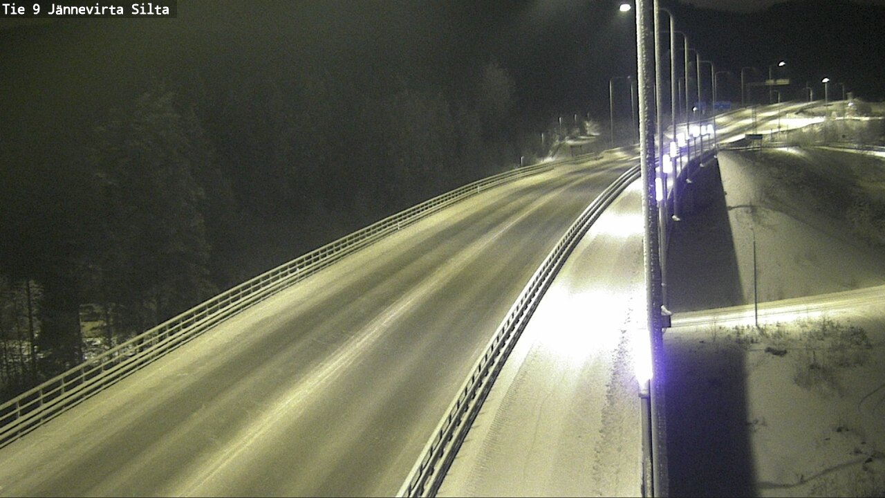 Weather Camera Image Väg 9 Kuopio, Jännevirran silta, Kuopio, Pohjois-Savo