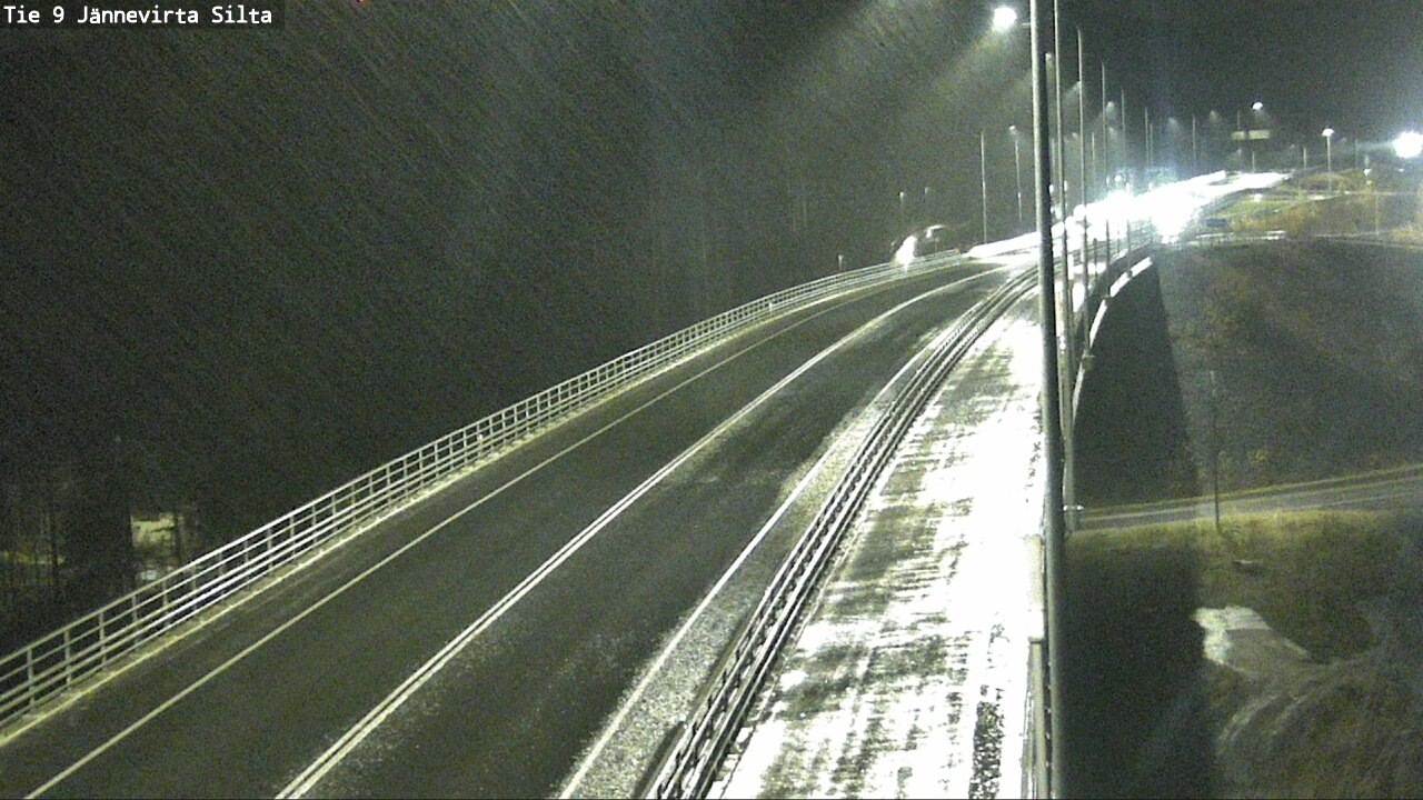 Weather Camera Image Väg 9 Kuopio, Jännevirran silta, Kuopio, Pohjois-Savo