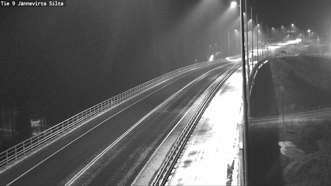 Weather Camera Image Road 9 Kuopio, Jännevirran silta, Kuopio, Pohjois-Savo