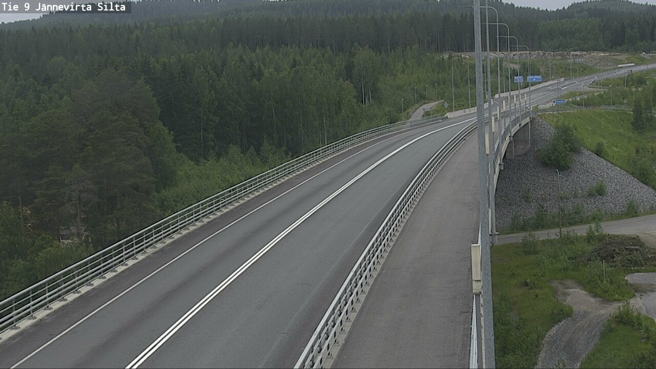 Kelikamerat Kuva Tie 9 Kuopio, Jännevirran silta, Kuopio, Pohjois-Savo