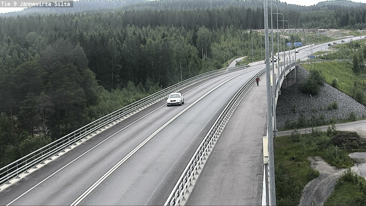 Kelikamerat Kuva Tie 9 Kuopio, Jännevirran silta, Kuopio, Pohjois-Savo