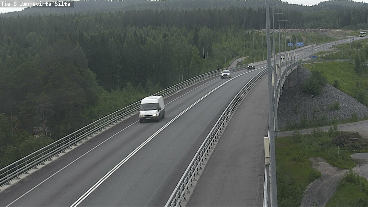 Kelikamerat Kuva Tie 9 Kuopio, Jännevirran silta, Kuopio, Pohjois-Savo