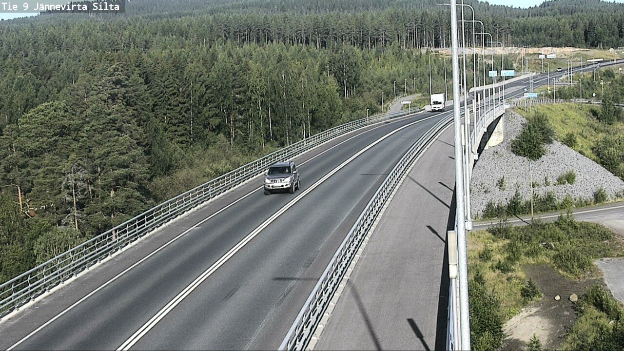 Kelikamerat Kuva Tie 9 Kuopio, Jännevirran silta, Kuopio, Pohjois-Savo
