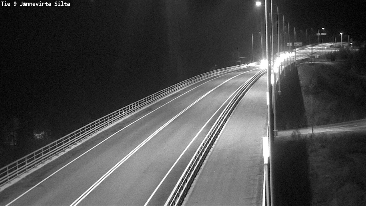 Weather Camera Image Road 9 Kuopio, Jännevirran silta, Kuopio, Pohjois-Savo
