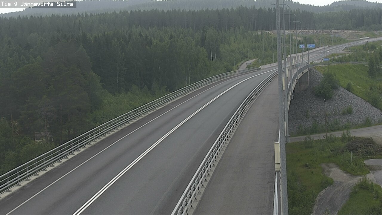 Kelikamerat Kuva Tie 9 Kuopio, Jännevirran silta, Kuopio, Pohjois-Savo